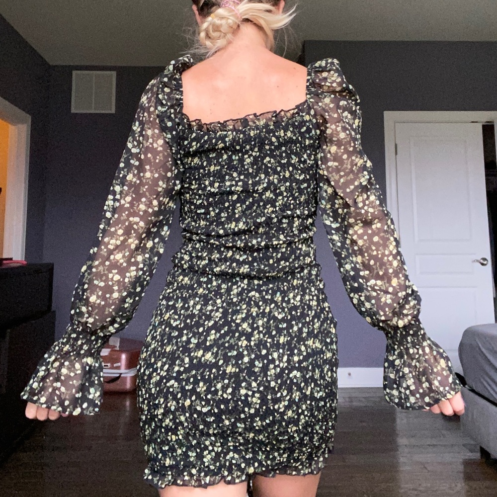 Black summer dress